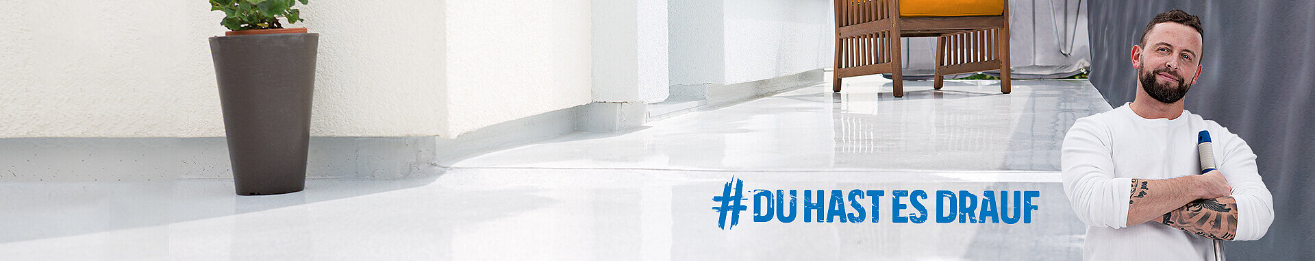 Balkone verschönern